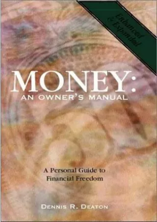 ✔Read❤ ebook [PDF]  Money : An Owners Manual : A Personal Guide to Financial Fre