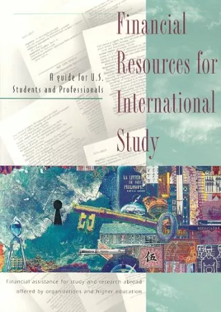 [PDF ✔Read❤ ONLINE]  Financial Resources for International Study: A Guide for Us
