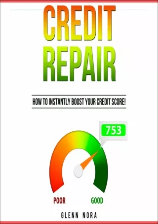 get [PDF] ⭐DOWNLOAD⭐ Credit Repair: How to Instantly Boost Your Credit Score!