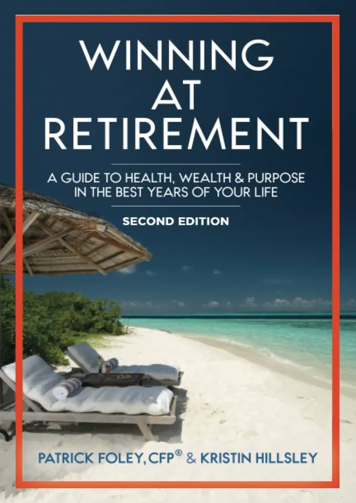 pdf winning at retirement a guide to health