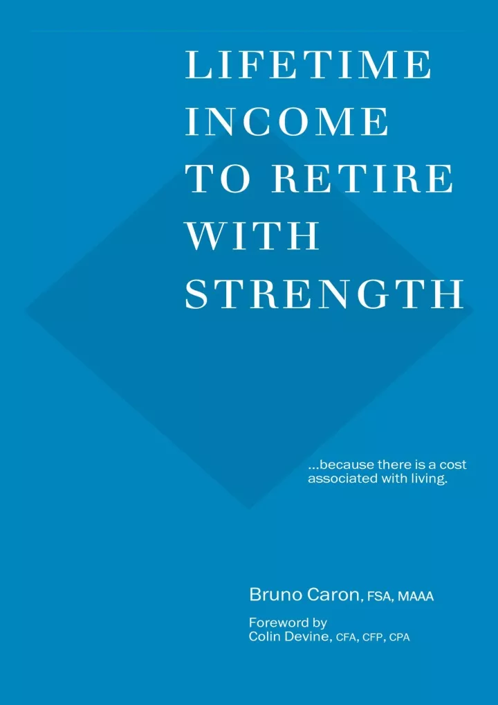 pdf lifetime income to retire with strength