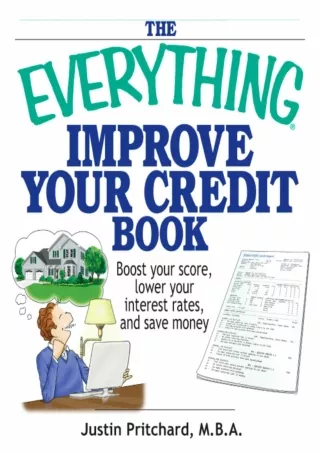 PDF/✔Read❤/⭐DOWNLOAD⭐  The Everything Improve Your Credit Book: Boost Your Score