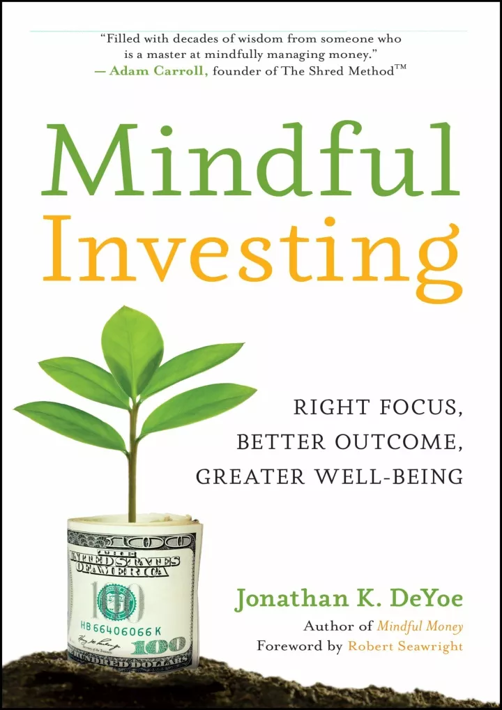 download pdf mindful investing right focus better