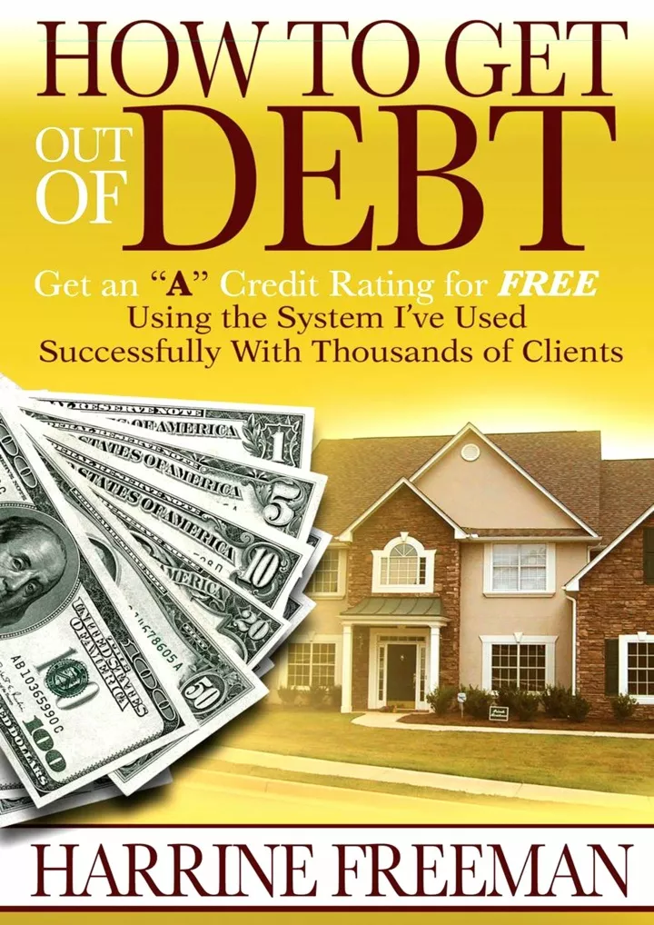 pdf download how to get out of debt