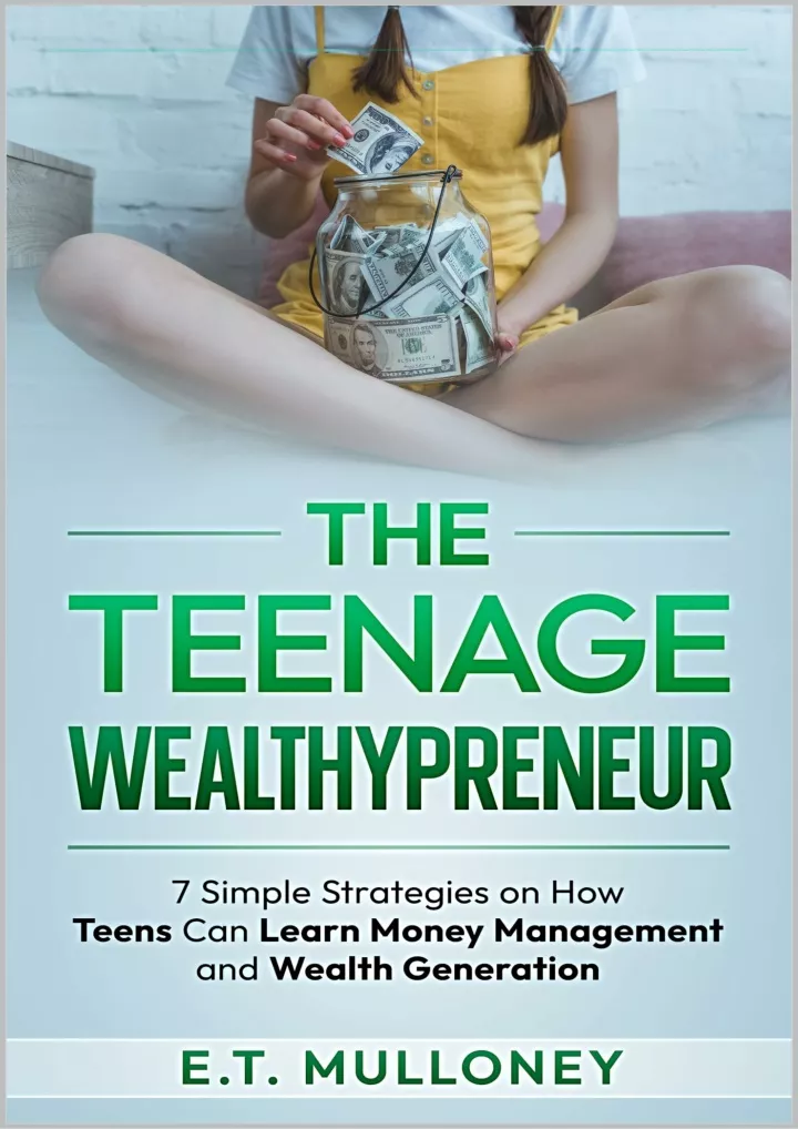 pdf the teenage wealthypreneur 7 simple