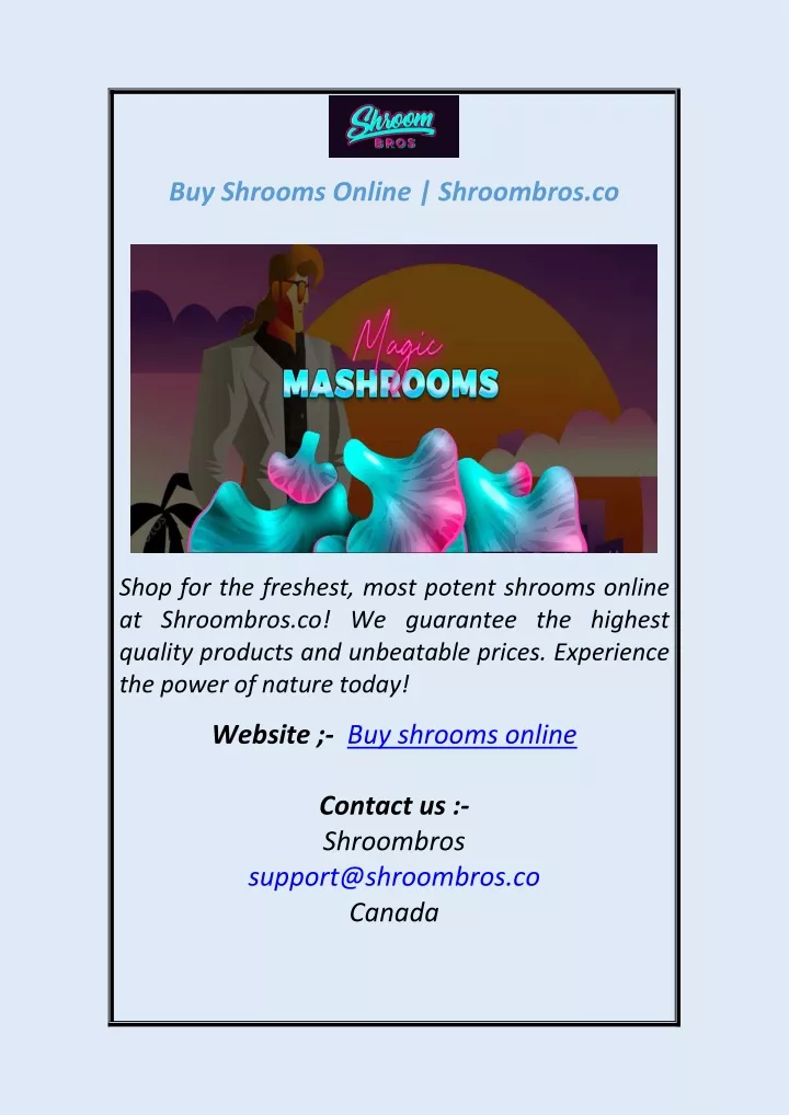 buy shrooms online shroombros co