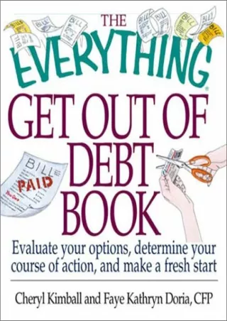⭐DOWNLOAD⭐ Book [PDF]  Everything Get Out Of Debt (Everything Series)