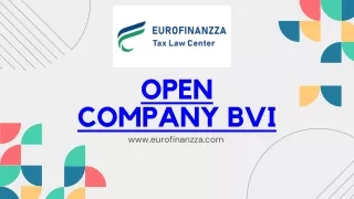 open company bvi