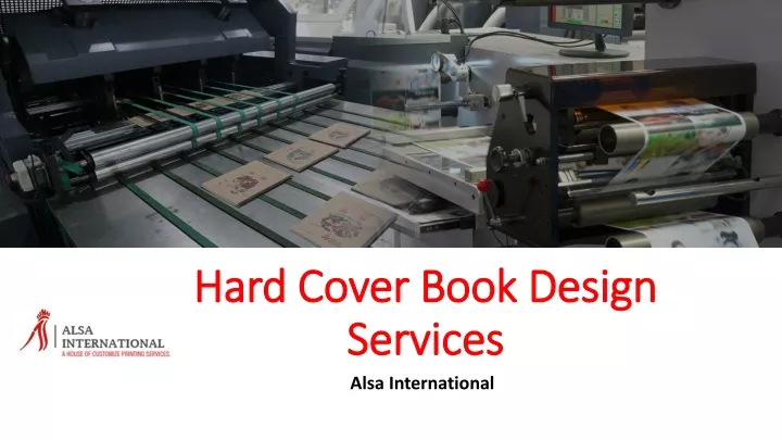 hard cover book design services