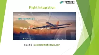 flight integration