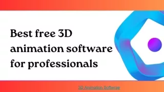 3D Animation Software For Mac