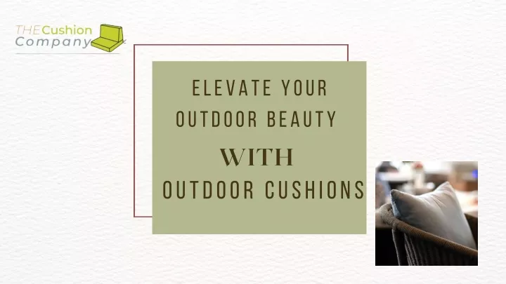 elevate your outdoor beauty