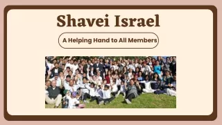 Shavei Israel - A Helping Hand to All Members