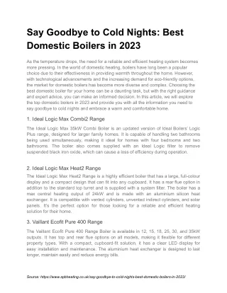 Say-Goodbye-to-Cold-Nights-Best-Domestic-Boilers-in-2023