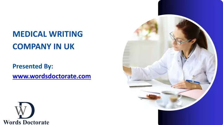 medical writing company in uk