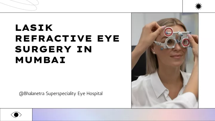 lasik refractive eye surgery in mumbai