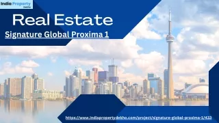 real estate signature global proxima 1