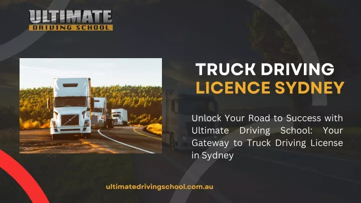 truck driving licence sydney