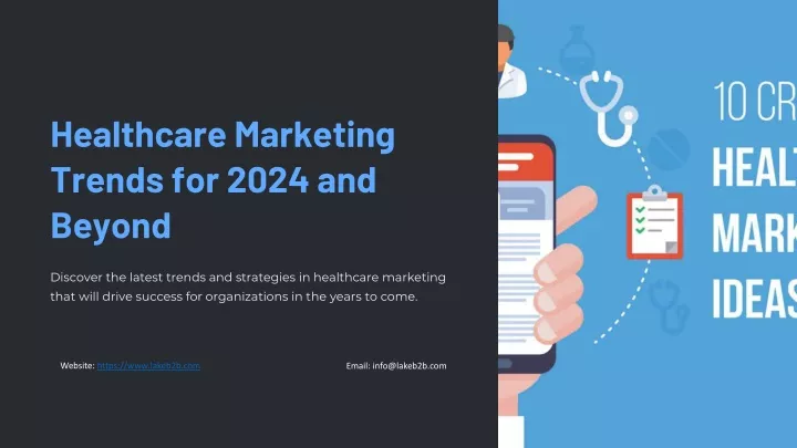 healthcare marketing trends for 2024 and beyond