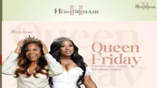 Shop Clip-In Human Hair by Herstory Hair