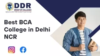 Best BCA COLLEGE IN DELHI NCR