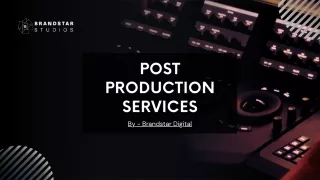 3D Video Production Company | Brandstar Studios