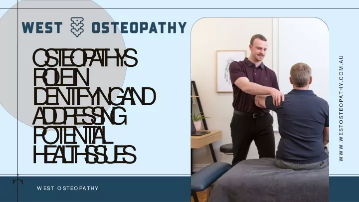 osteopathy s role in identifying and addressing