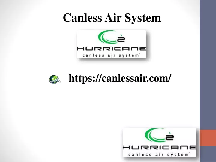 canless air system