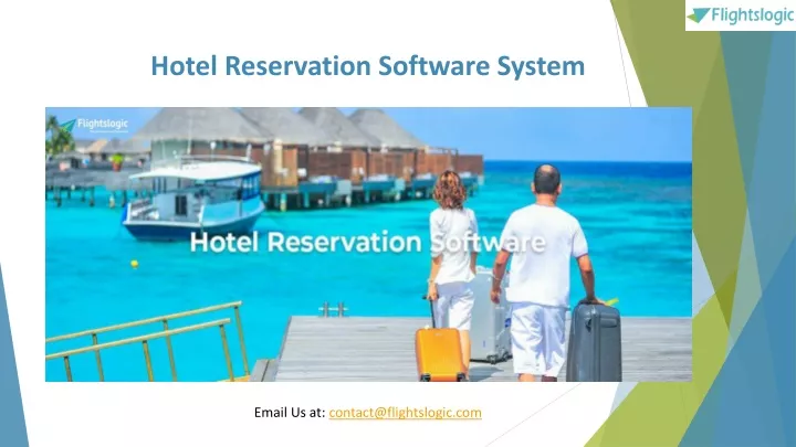 hotel reservation software system