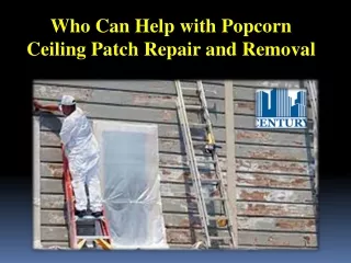 Who Can Help with Popcorn Ceiling Patch Repair and Removal