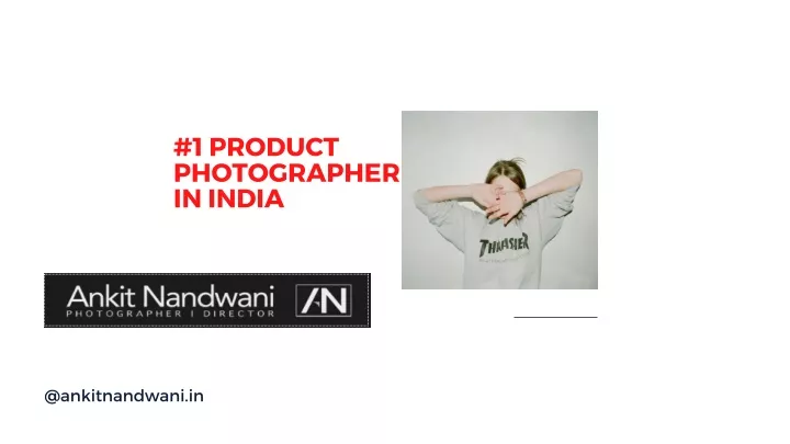 1 product photographer in india
