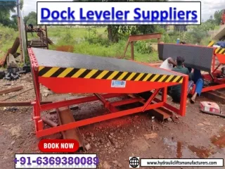 Dock Leveler Suppliers Chennai,Tamilnadu,Bangalore,Karnataka,Andhra,Hyderabad,India