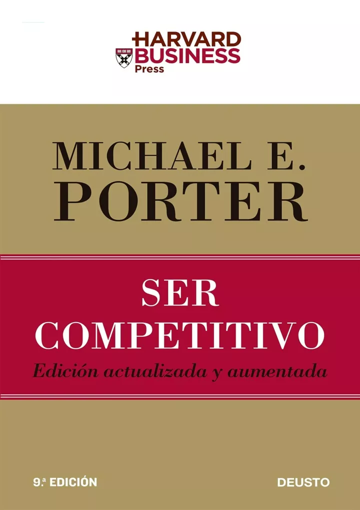 ser competitivo edici n actualizada y aumentada