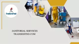 Discover Trusted Janitorial Services in UAE on TradersFind