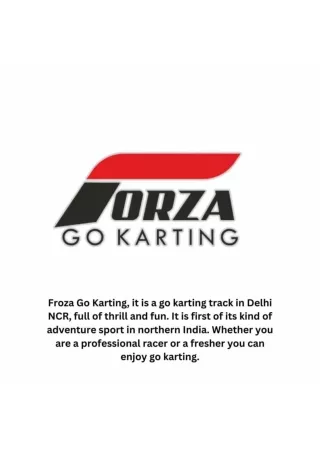 Go Karting: the fastest way to fun
