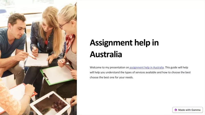 assignment help in australia