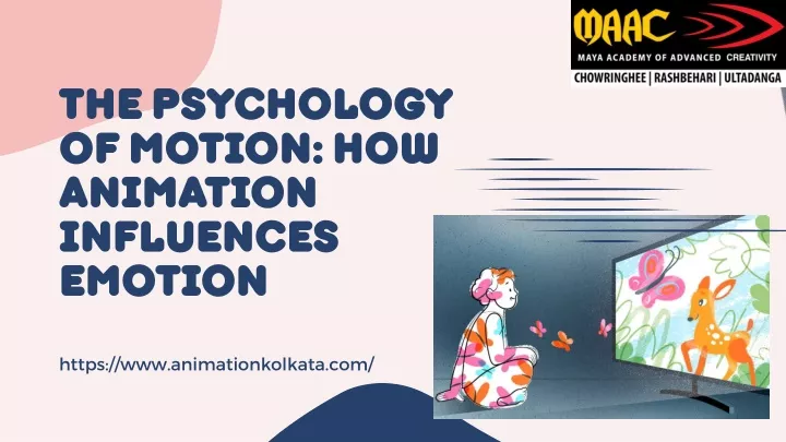 the psychology of motion how animation influences