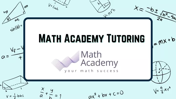 math academy tutoring math academy tutoring