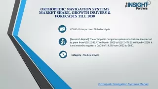 Orthopedic Navigation Systems Market