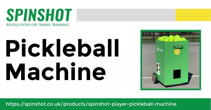 pickleball machine