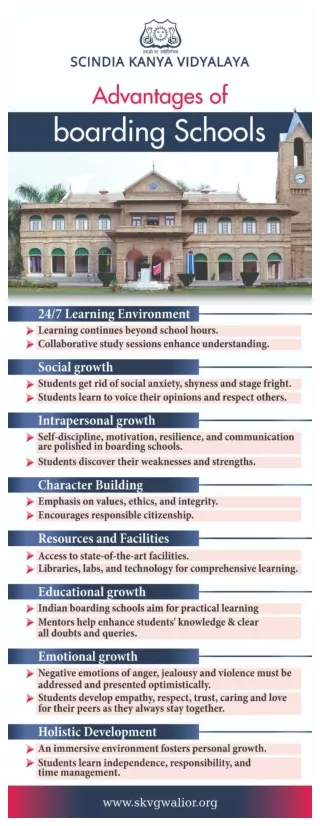 Advantages of Boarding Schools