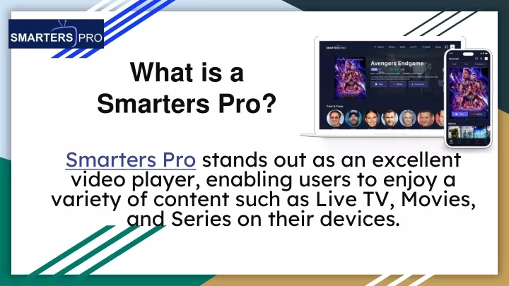 what is a smarters pro