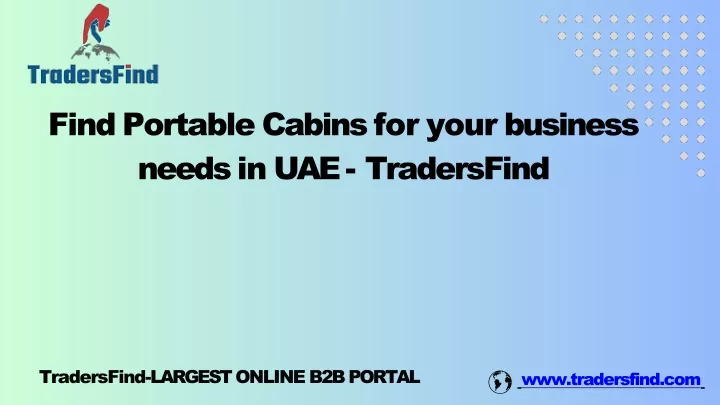 find portable cabins for your business needs