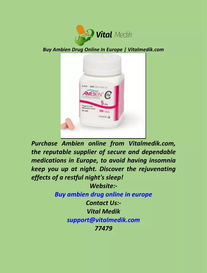 buy ambien drug online in europe vitalmedik com