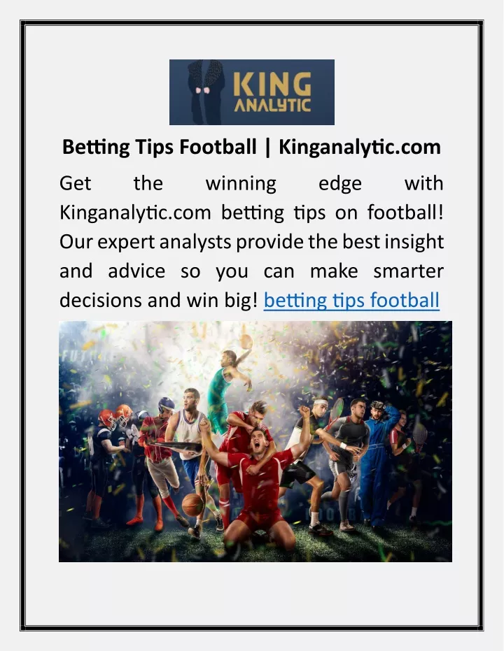 betting tips football kinganalytic com
