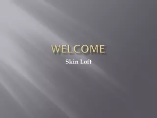 welcome