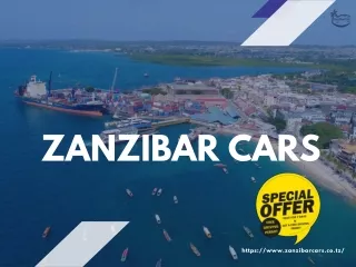 Explore Paradise - Your Ultimate Guide to Renting a Car in Zanzibar