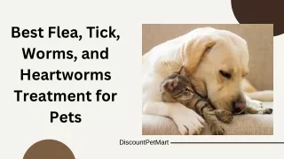 Best Flea, Tick, Worms, and Heartworm Treatment for Pets