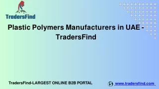 Plastic Polymers Manufacturers in UAE - TradersFind (1)