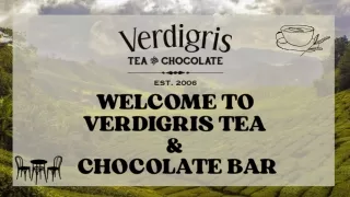 Earl Grey Flavoured Black Tea - Verdigris Tea & Chocolate Bar